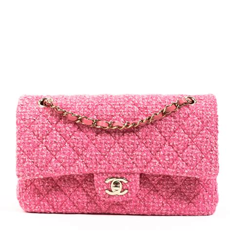 chanel mini flap tweed|best chanel flap.